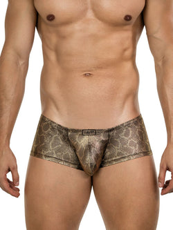 Clever Moda Men's Underwear 26042 Atlas Trunks Color Gold thumbnail 2
