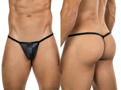 Clever Moda Men's Underwear 26047 Atlas G-String Color Black thumbnail 1