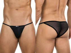 Clever Moda Men's Underwear 26057 Eos Bikini Color Black thumbnail 1