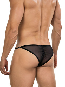 Clever Moda Men's Underwear 26057 Eos Bikini Color Black thumbnail 3