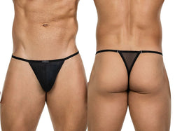 Clever Moda Men's Underwear 26058 Eos Thongs Color Black thumbnail 1