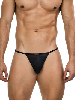 Clever Moda Men's Underwear 26058 Eos Thongs Color Black thumbnail 2