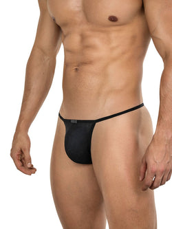 Clever Moda Men's Underwear 26058 Eos Thongs Color Black thumbnail 4
