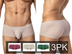Clever Moda Men's Underwear 26066 3PK Australian Latin Trunks Color Multi-colored thumbnail 1