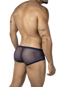 Clever Moda Men's Underwear 26067 3PK Australian Latin Trunks Color Multi-colored Mesh thumbnail 3