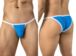 Clever Moda 26157 Men's Underwear Boreas Briefs Color Turquoise thumbnail 1