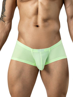 Clever Moda 26176 Men's Underwear Cronos Trunks Color Neon Green thumbnail 2