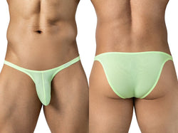 Clever Moda 26179 Men's Underwear Cronos Briefs Color Neon Green thumbnail 1