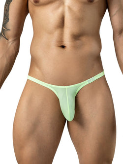 Clever Moda 26179 Men's Underwear Cronos Briefs Color Neon Green thumbnail 2