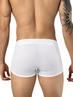 Clever Moda 26181 Men's Underwear Ulises Trunks Color White thumbnail 3