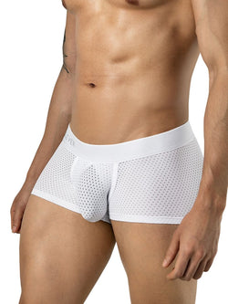 Clever Moda 26181 Men's Underwear Ulises Trunks Color White thumbnail 4