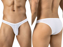 Clever Moda 26185 Men's Underwear Ulises Briefs Color White thumbnail 1