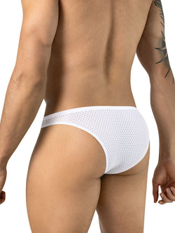 Clever Moda 26185 Men's Underwear Ulises Briefs Color White thumbnail 3