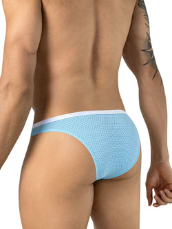 Clever Moda 26186 Men's Underwear Ulises Briefs Color Light Blue thumbnail 3