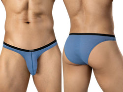 Clever Moda 26187 Men's Underwear Ulises Ergonomic Briefs Color Steel Blue thumbnail 1