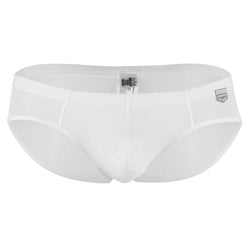 Clever Moda Men's Underwear 5373 Australian Latin Briefs Color White thumbnail 4