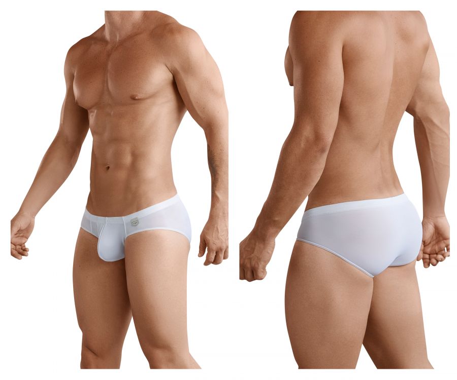 Clever Moda Men's Underwear 5373 Australian Latin Briefs Color White