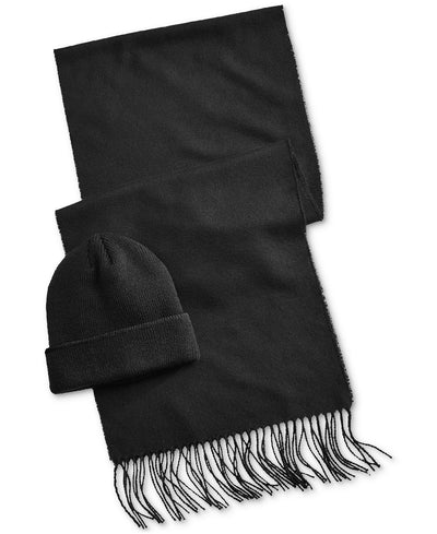 Club Room Beanie & Scarf Set