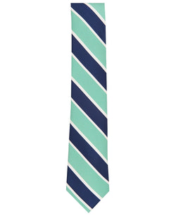 Club Room Brewer Classic Stripe Tie Green thumbnail 2