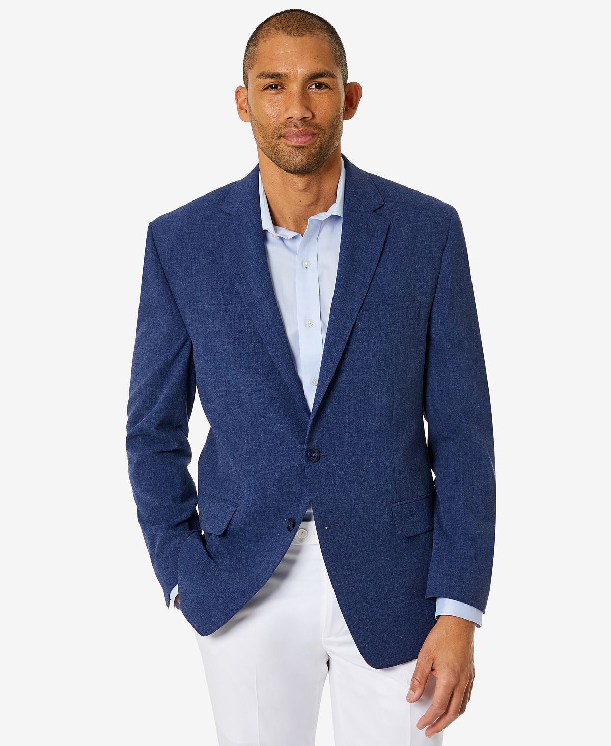 Club Room Classic-fit Solid Sport Coat Blue