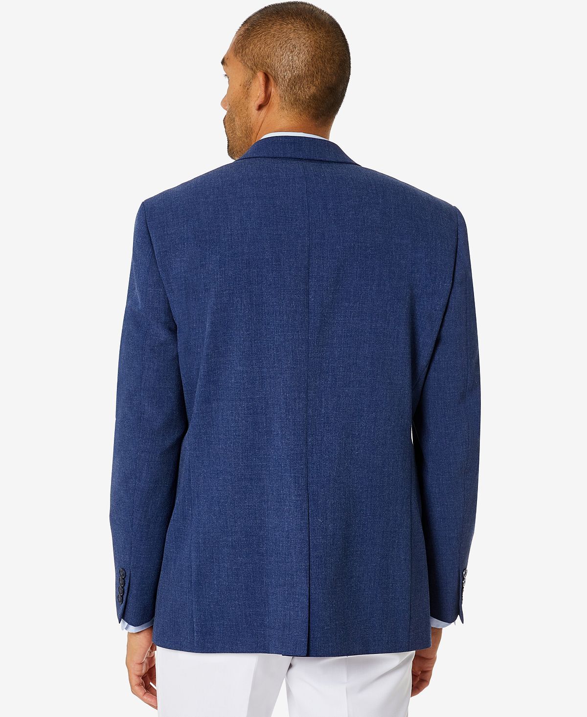 Club Room Classic-fit Solid Sport Coat Blue