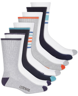 Club Room Crew Socks 8-pack Blue thumbnail 1