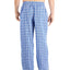 Club Room Flannel Print Pajama Pants Navy Gingham