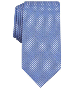 Club Room Micro Dot Tie Navy thumbnail 1