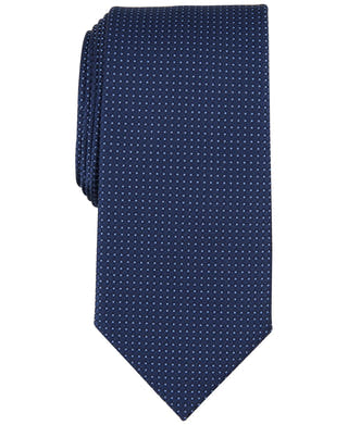 Club Room Regular Fit Tie Necktie One Size Blue Waydale Textured