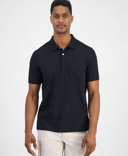 Club Room Solid Jersey Polo with Pocket thumbnail 2