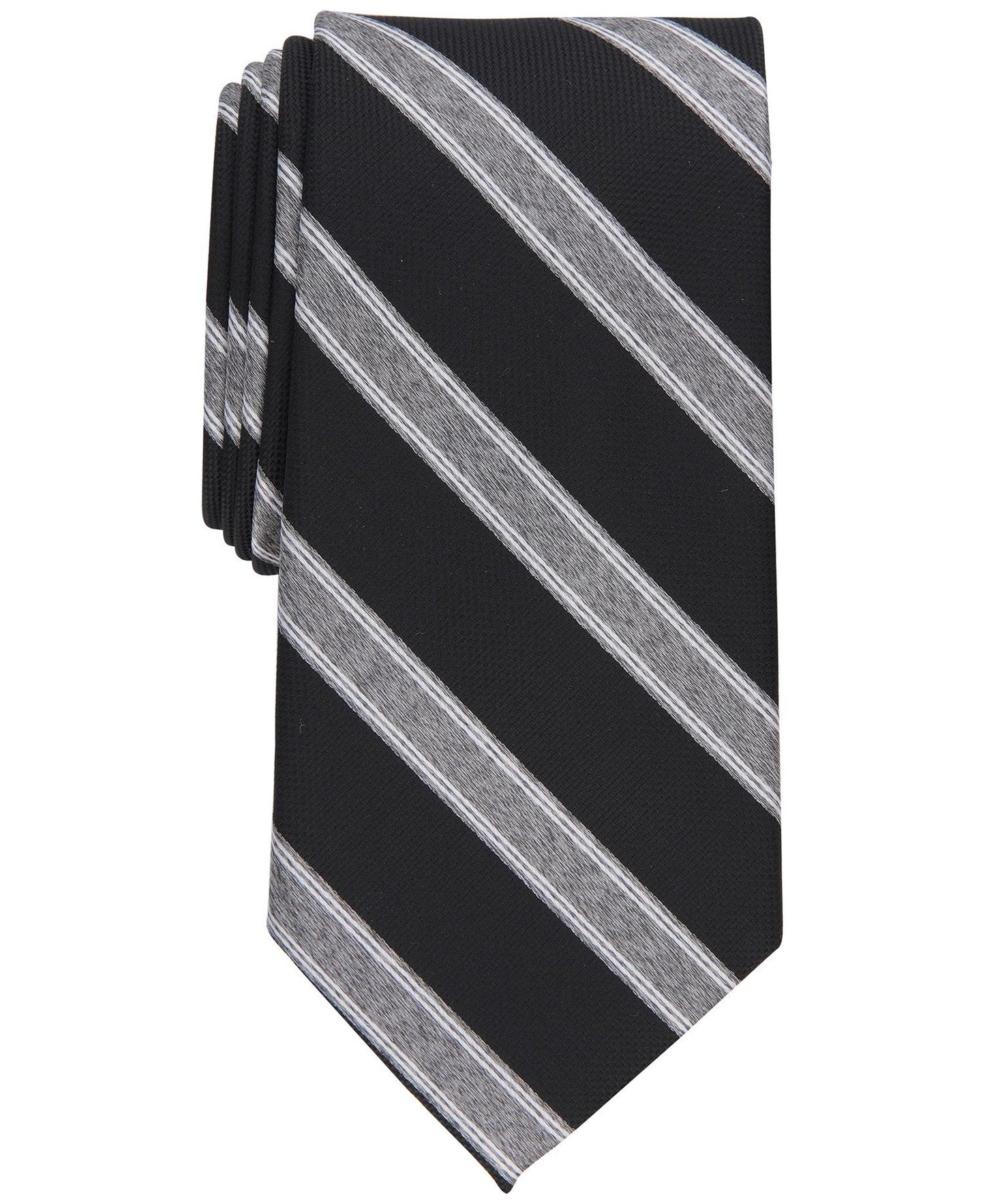 Club Room Stone Classic Stripe Tie