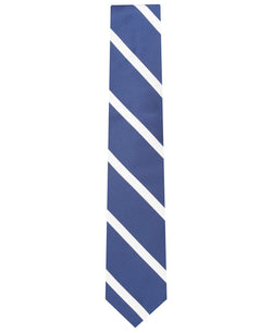 Club Room Stripe Tie Navy thumbnail 2