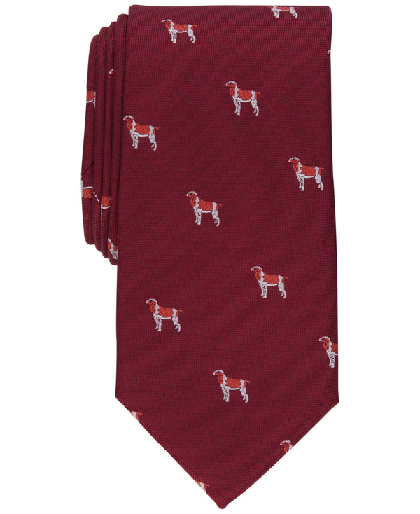 Club Room Terrier Tie Created for Macy - Burgundy