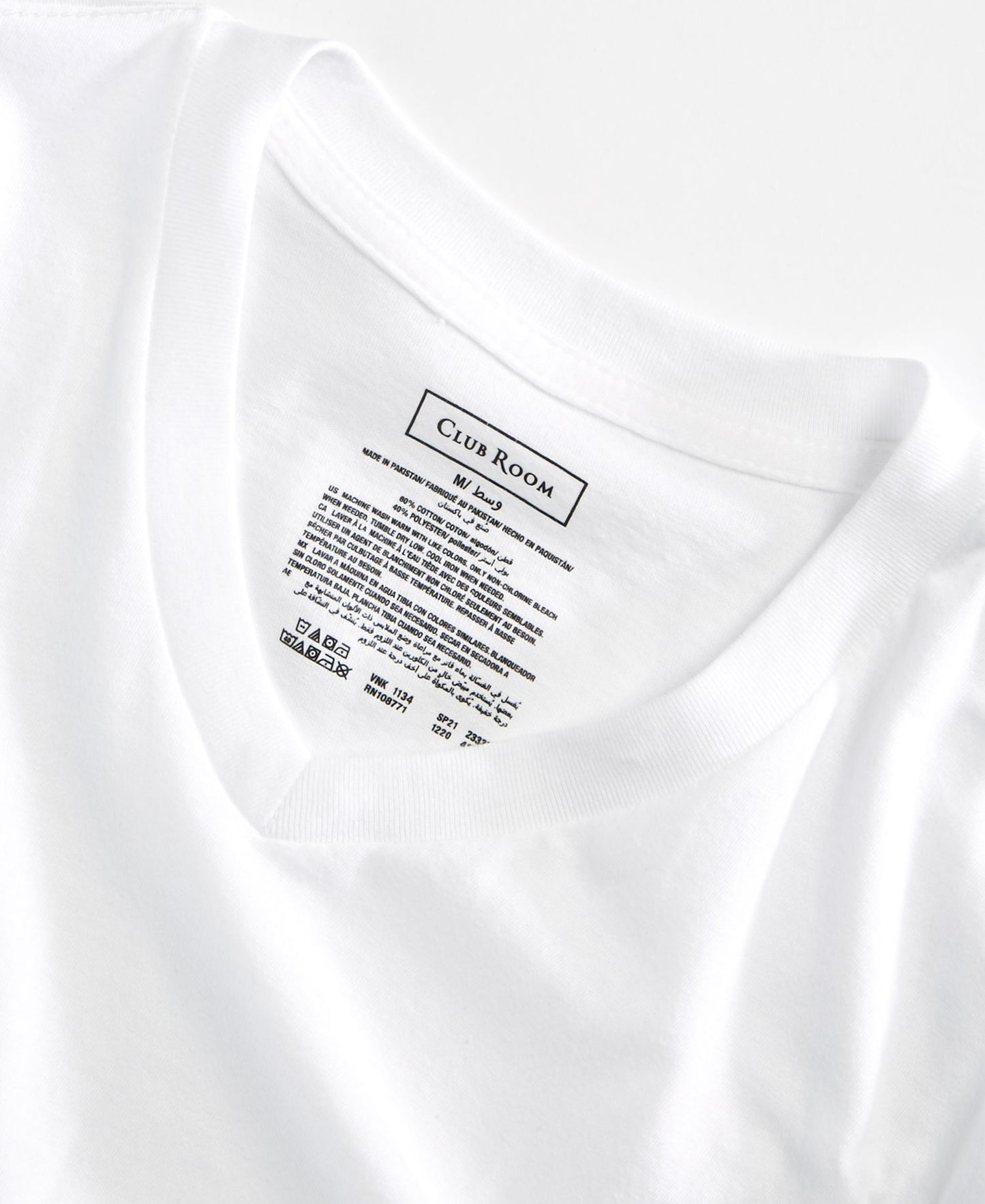 Club Room V-Neck T-Shirts 8-Pack