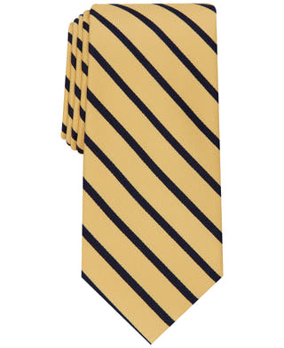 Club Room ’ Classic Stripe Tie Gold