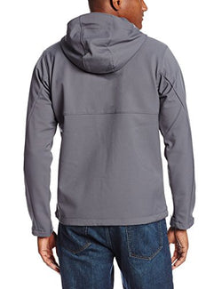 Columbia Ascender Hooded Softshell Jacket (Graphite) Coat gray thumbnail 1
