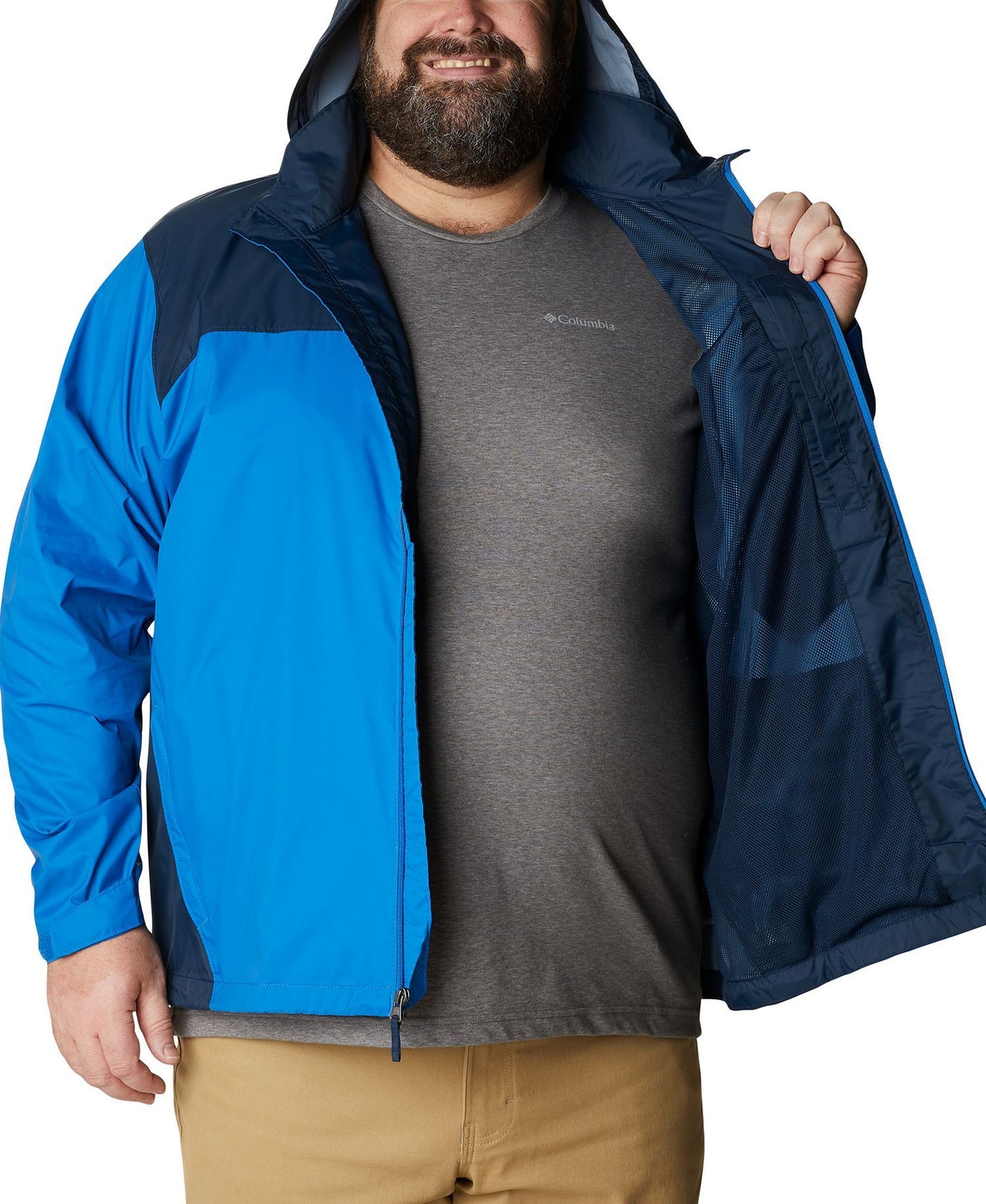 Columbia Big & Tall Glennaker Lake II Rain Jacket