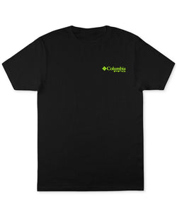Columbia Bristo Pfg Bass Graphic T - Shirt - Black thumbnail 3
