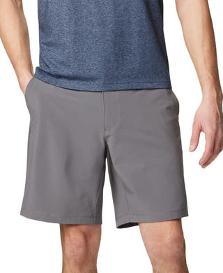 Columbia Carter Crest Stretch Upf 50 Performance Shorts - City Grey