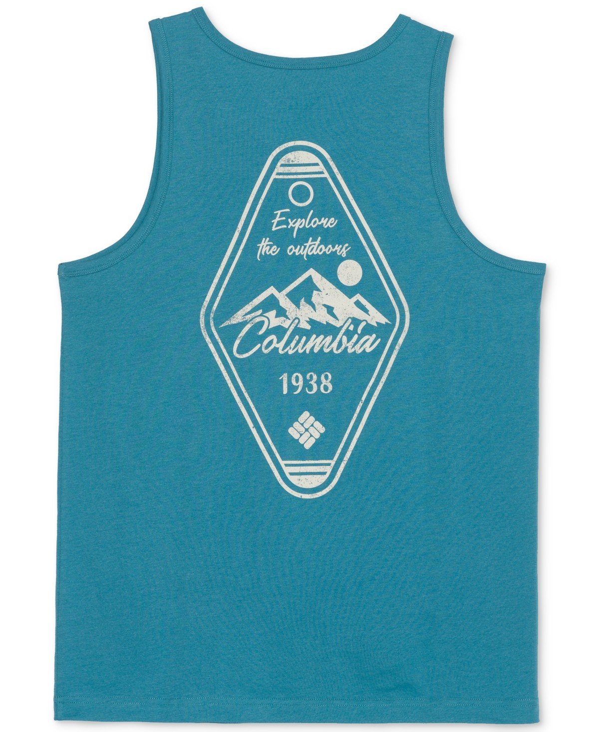 Columbia Explore the Outdoors Graphic Tank Top - Canyon Blue