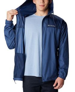 Columbia Flash Challenger™ Colorblocked Packable Full-Zip Hooded Windbreaker thumbnail 3