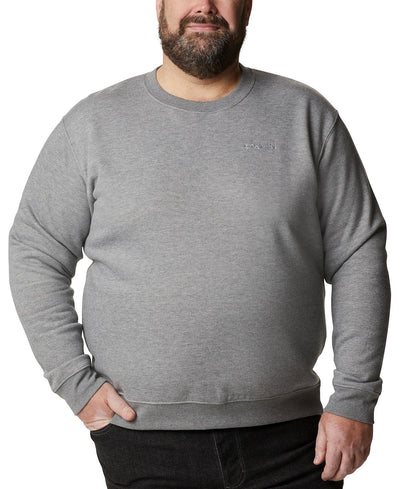Columbia Hart Mountain Ii Crew Sweatshirt Charcoal Heather