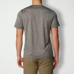 Columbia Hike Novelty Performance Crewneck T - Shirt - Black Heather thumbnail 2
