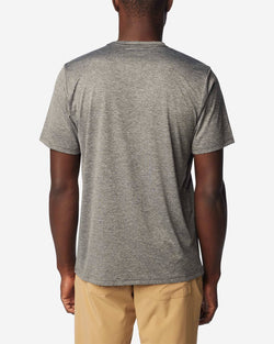 Columbia Hiketm Crew Clothing Black Heather Polyester thumbnail 4