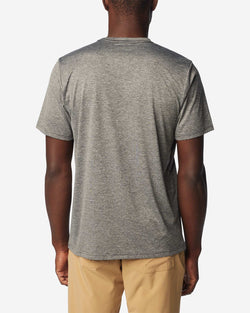 Columbia Hiketm Crew Clothing Black Heather Polyester thumbnail 4