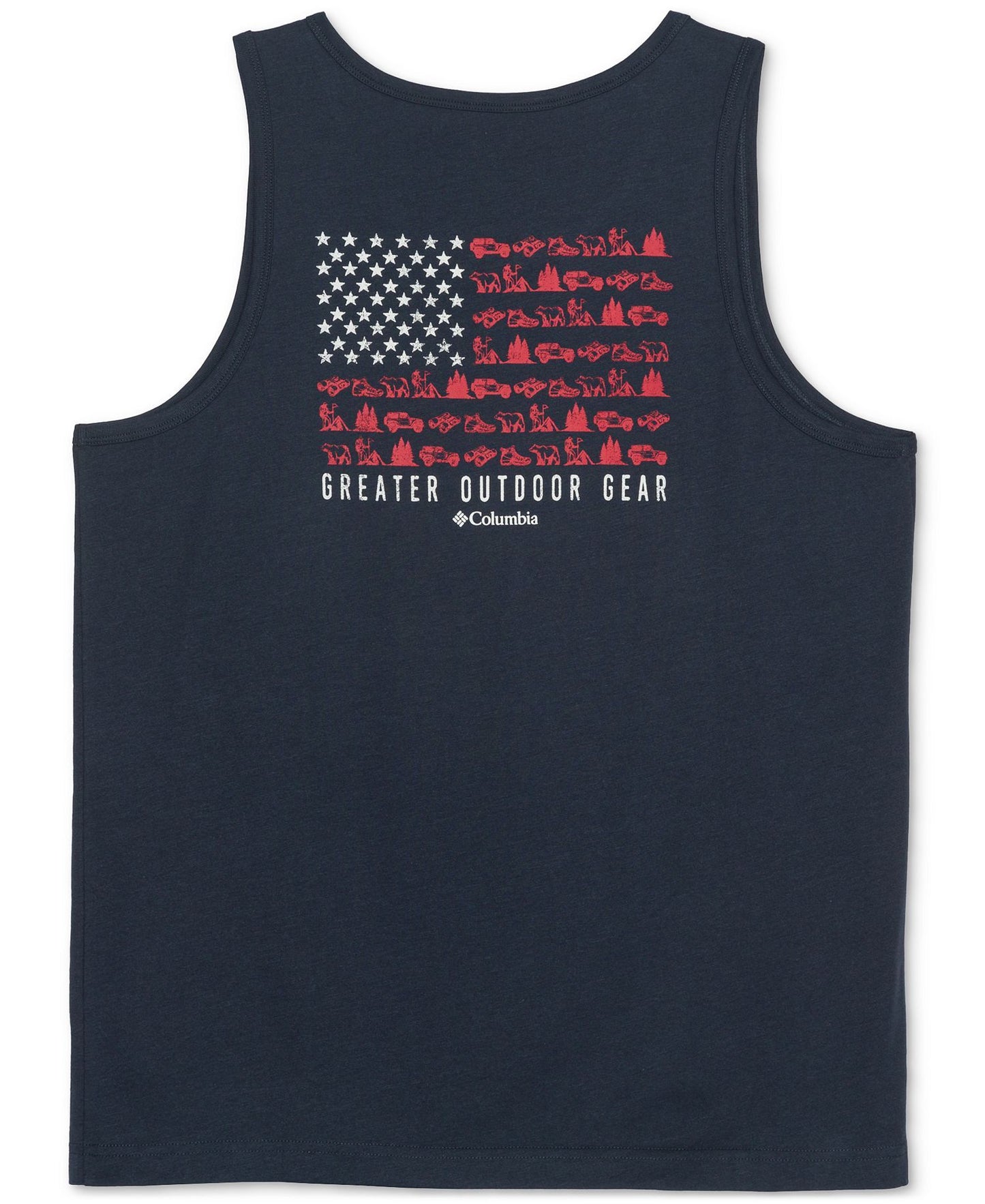 Columbia Logo Flag Graphic Tank Top