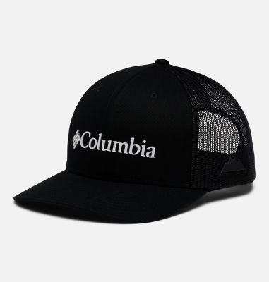 Columbia Mesh Snap Back Cap Black Weld
