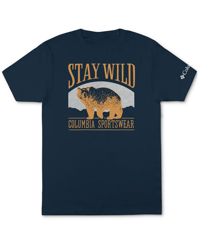 Columbia Oso Stay Wild Logo Graphic T-Shirt