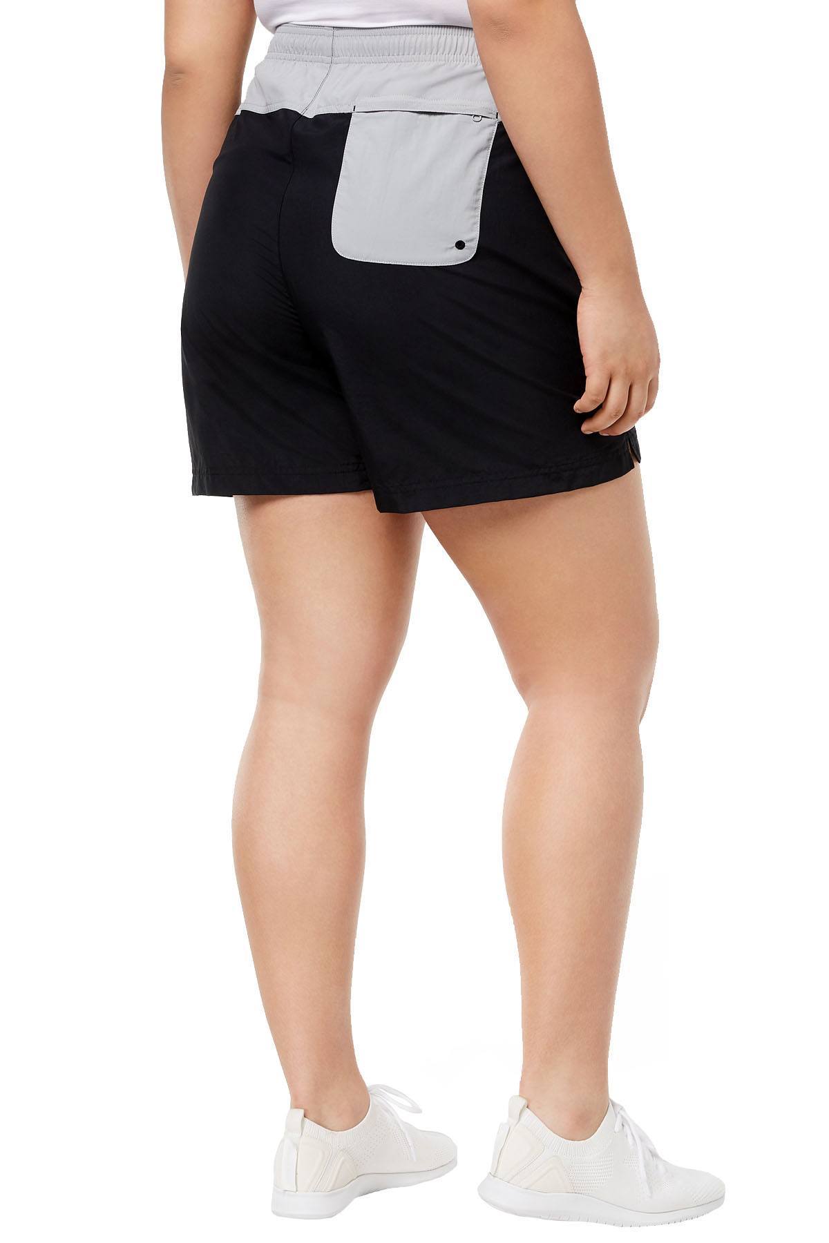 Columbia PLUS Black/Charcoal Sandy River Color-Blocked Short