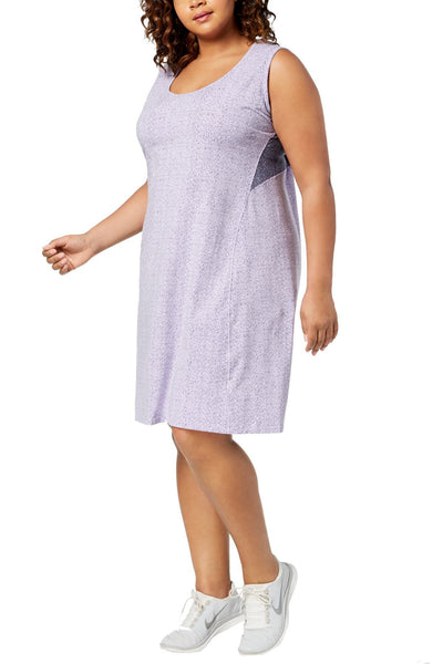 Columbia PLUS Soft-Violet State Of Mind™ II Flattering A-Line Dress